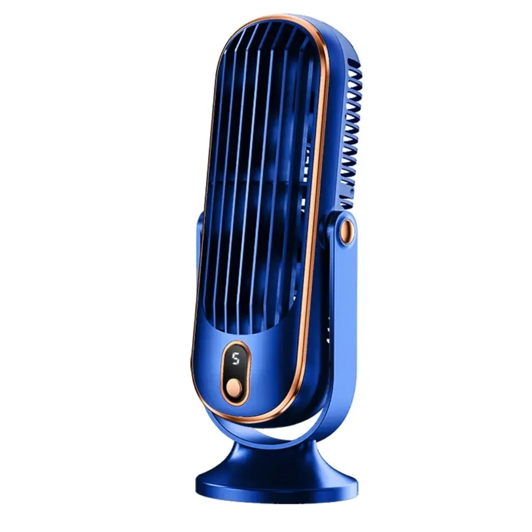 Rechargeable Desktop Fan with Digital Display