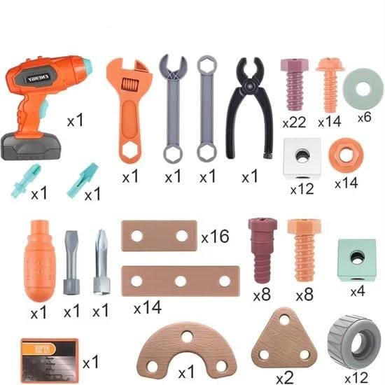 Buildmaster Creative Tool Set For Kids Ages 3 - Image 3