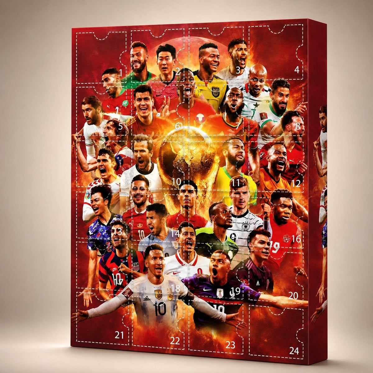Christmas Football Advent Calendar With 24 Days Of Surprises For Kids And Football Fans - Image 4