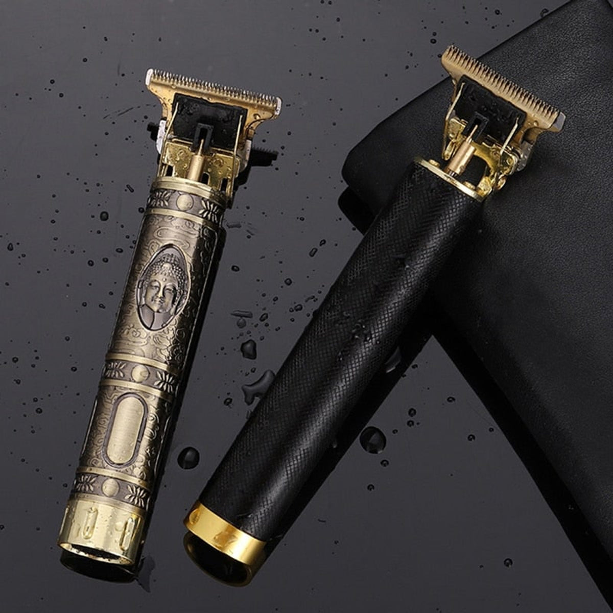 Christmas Hair Trimmer Wireless Cordless Beard Trimmer For Men With Carbon Steel T-Blade - Image 4