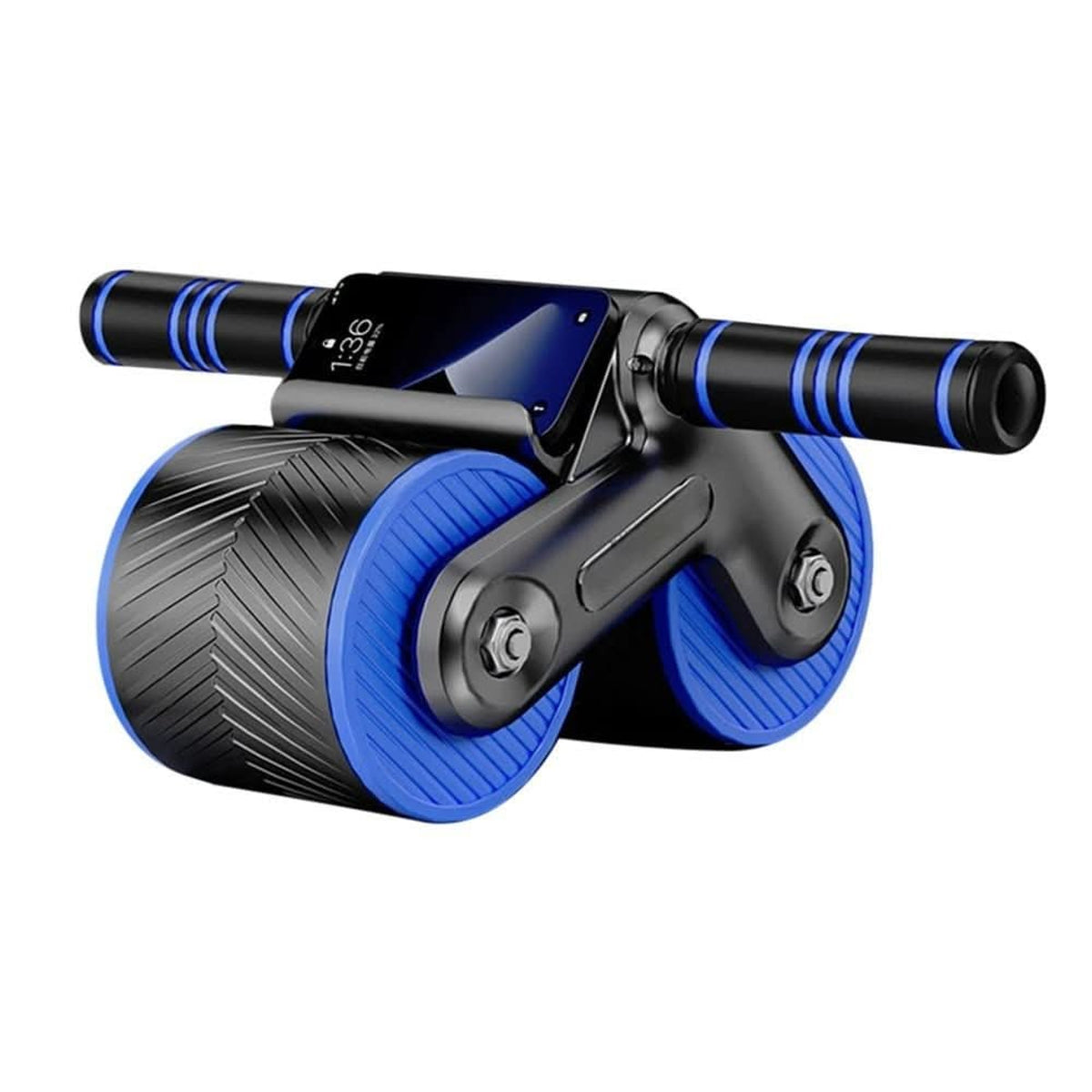 Coremaster Ab Roller With Recoil Function Non-Slip Core Trainer Wheel For Home Or Gym - Image 5