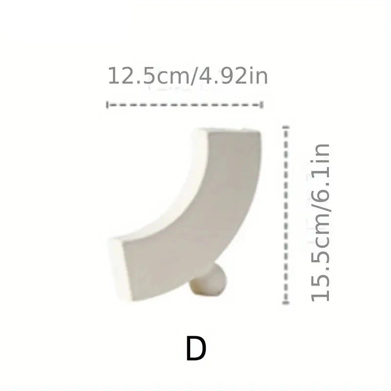 Minimalist Ceramic Vase with Sculptural Form