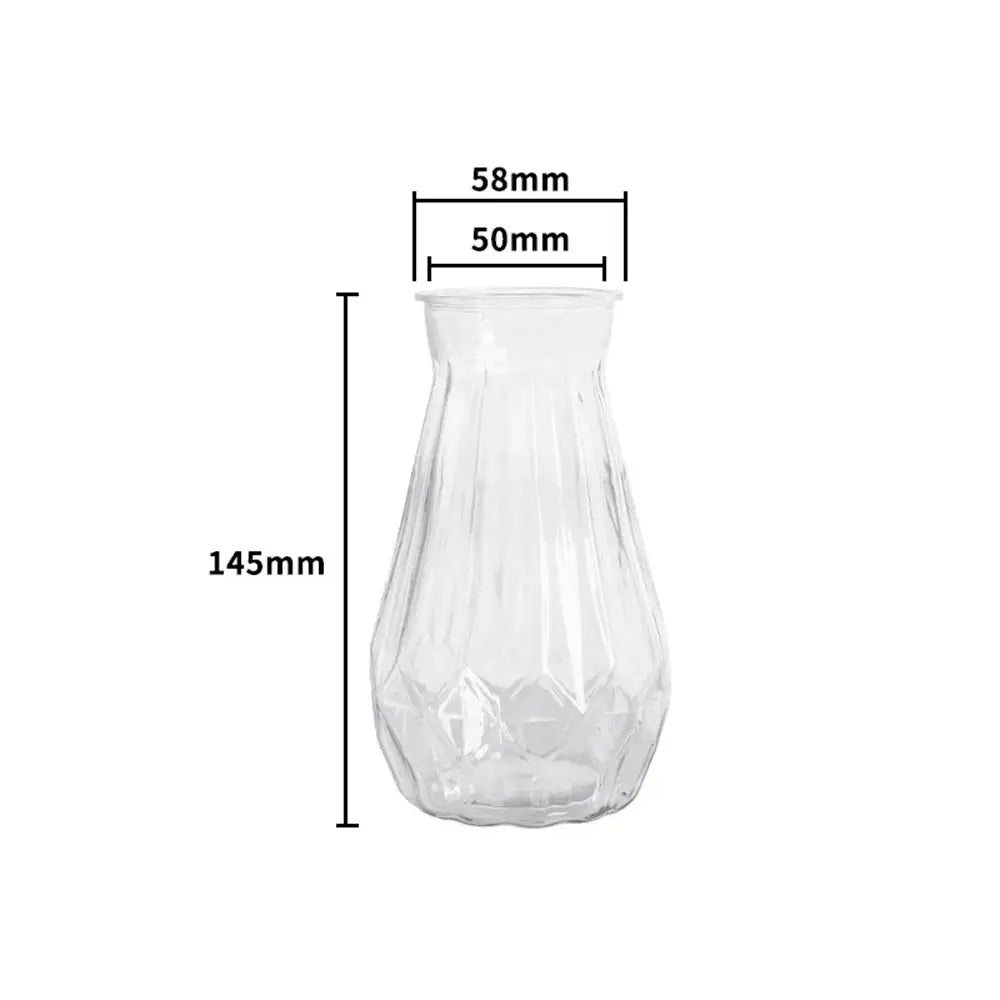 Modern Decorative Vase with Colorful Glass Style