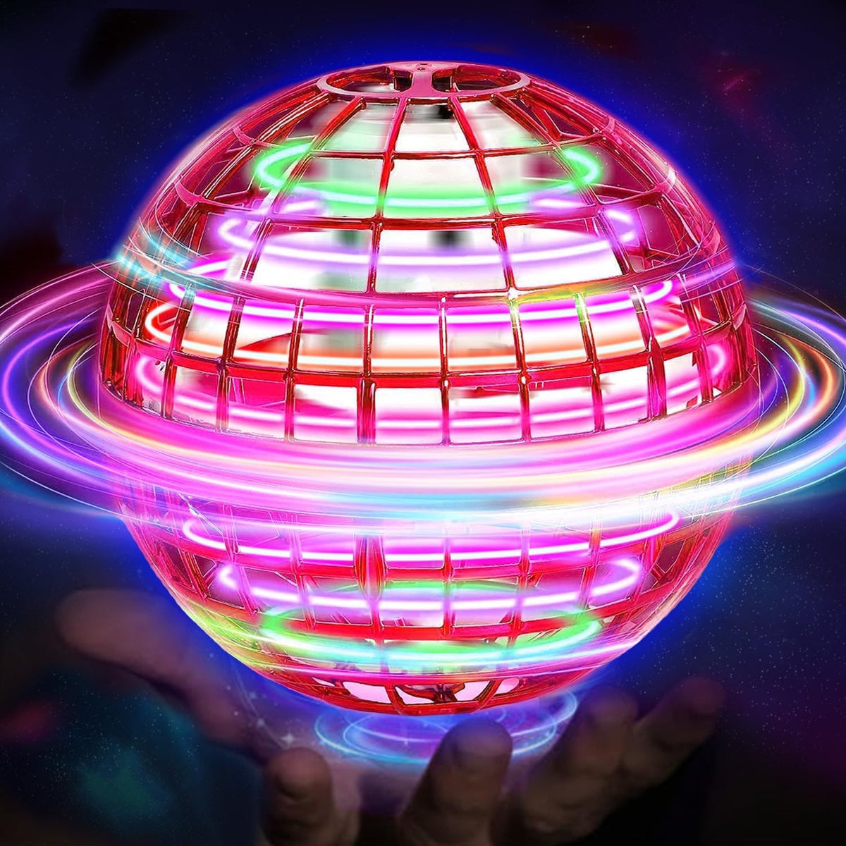 Flying Ball Boomerang With LED Lights And Hand Gesture Control - Image 3