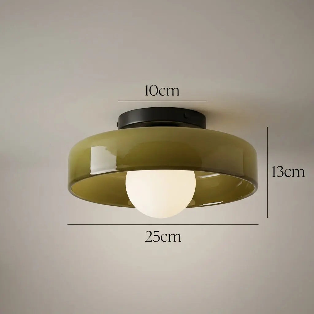 Modern Dimmable LED Ceiling Light with Ring