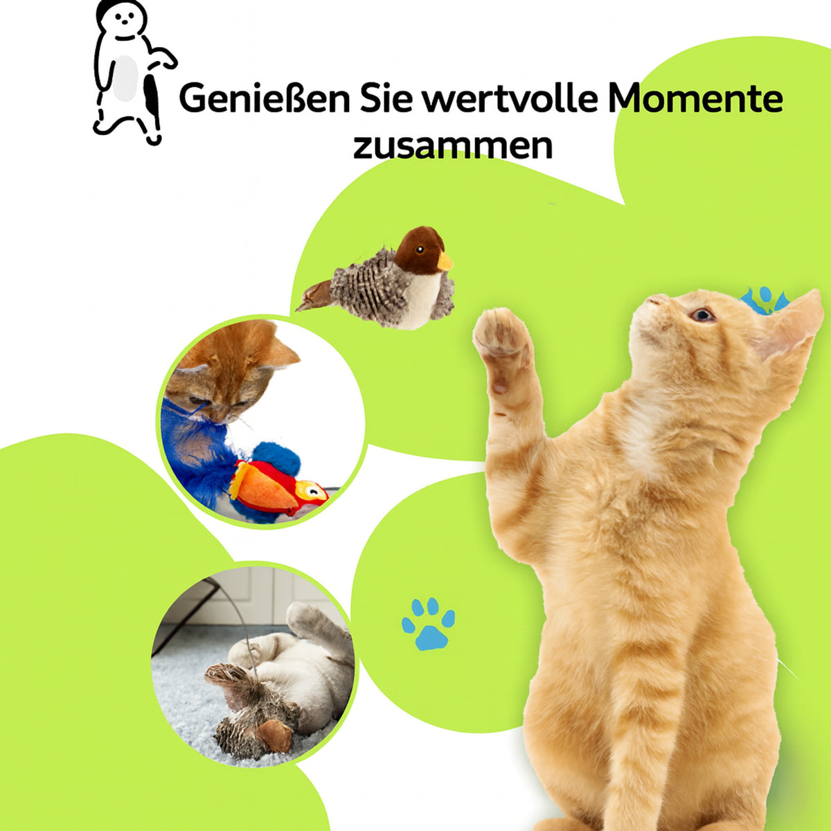 Interactive Bird Cat Toy With Realistic Sounds For Indoor Hunting Fun - Image 6