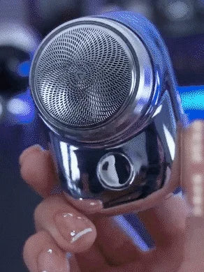 Men's Mini Electric Shaver Portable 7200 Rpm Turbo 6-Blade Rechargeable Grooming Tool - Image 9