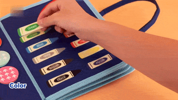 Montessori Activity Board For Coordination & Motor Development With 15 Sensory Activities - Image 9