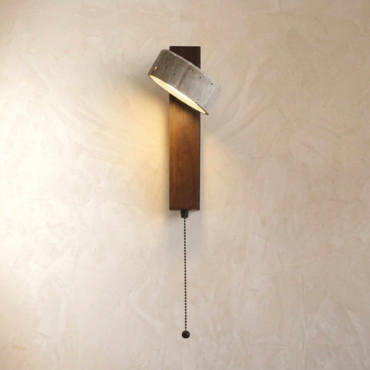 Natural Stone And Adjustable Wall Sconce With Angled Head - Image 4