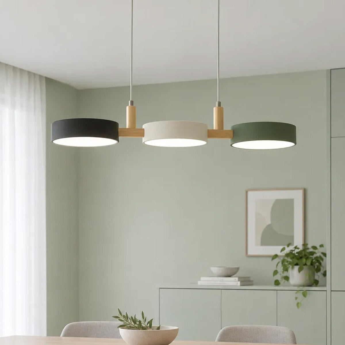 Pendant Chandelier Aria Nordic Wood - Image 16