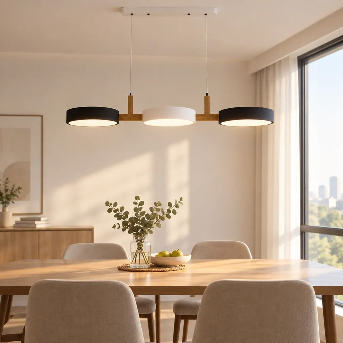 Pendant Chandelier Aria Nordic Wood - Image 21