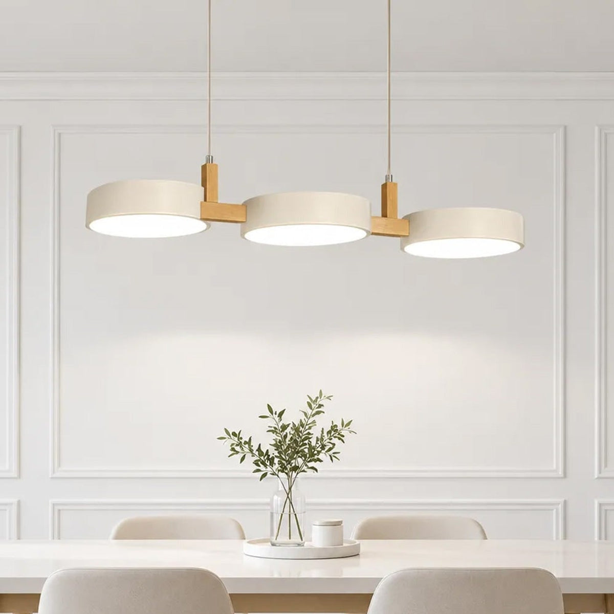 Pendant Chandelier Aria Nordic Wood - Image 4