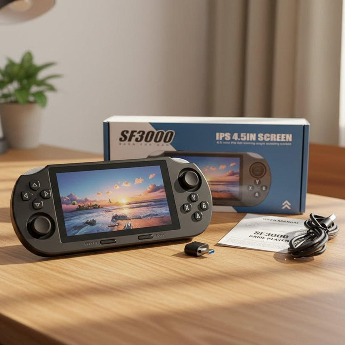 Pixplay Portable Game Console With HD Display On-The-Go Gaming Fun - Image 1