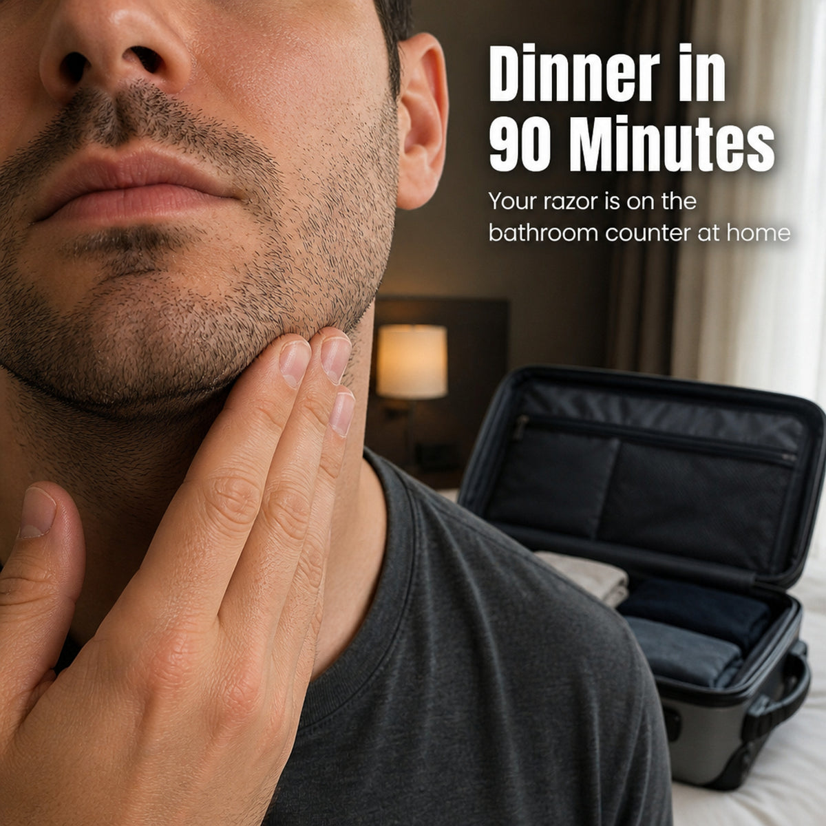 Portable Cube Pocket Shaver With Dual Rotary Heads - Image 2