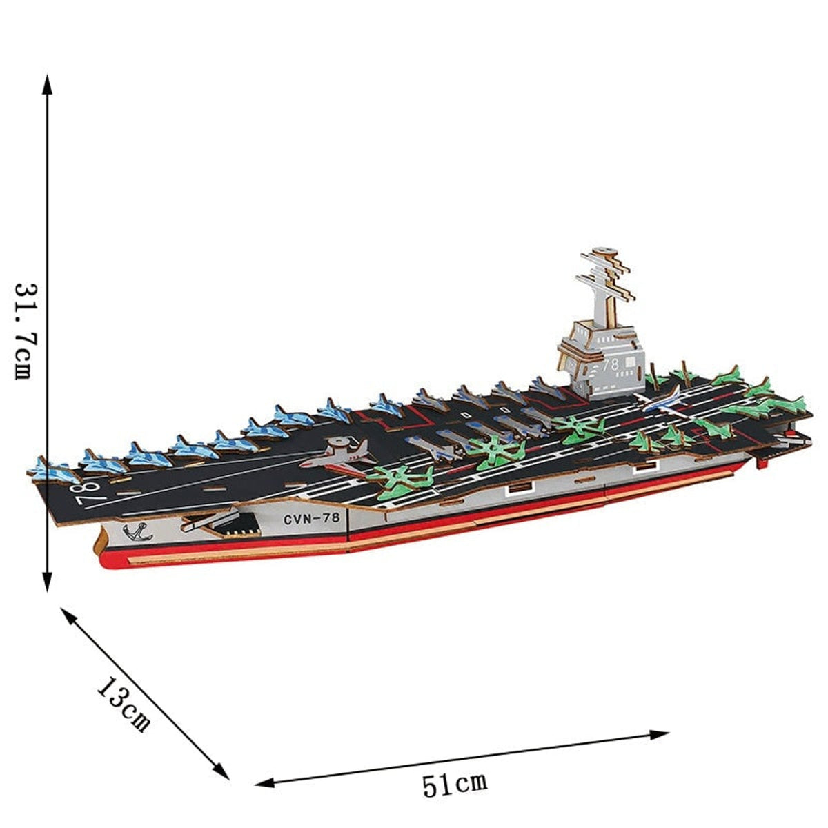 Retro 3D Wooden Puzzle Diy Model Kit For Adults And Teens - Image 10