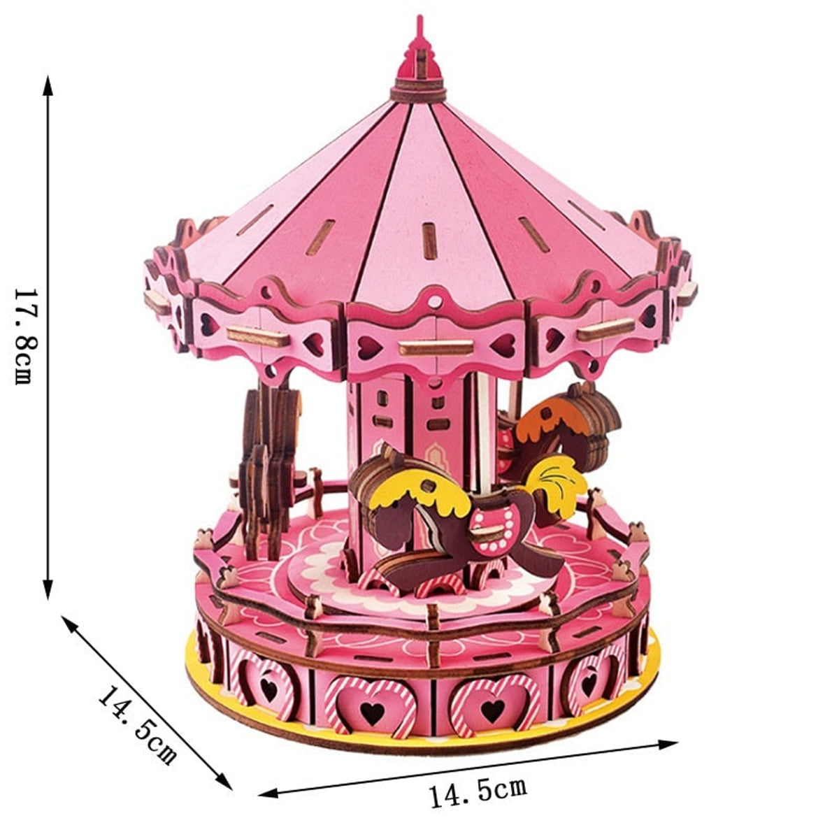 Retro 3D Wooden Puzzle Diy Model Kit For Adults And Teens - Image 17