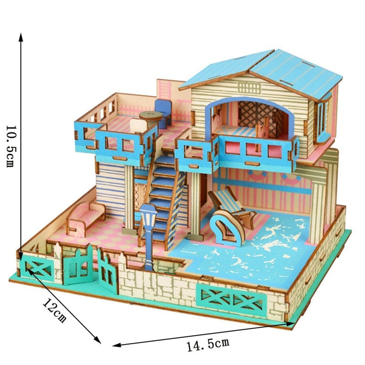 Retro 3D Wooden Puzzle Diy Model Kit For Adults And Teens - Image 25
