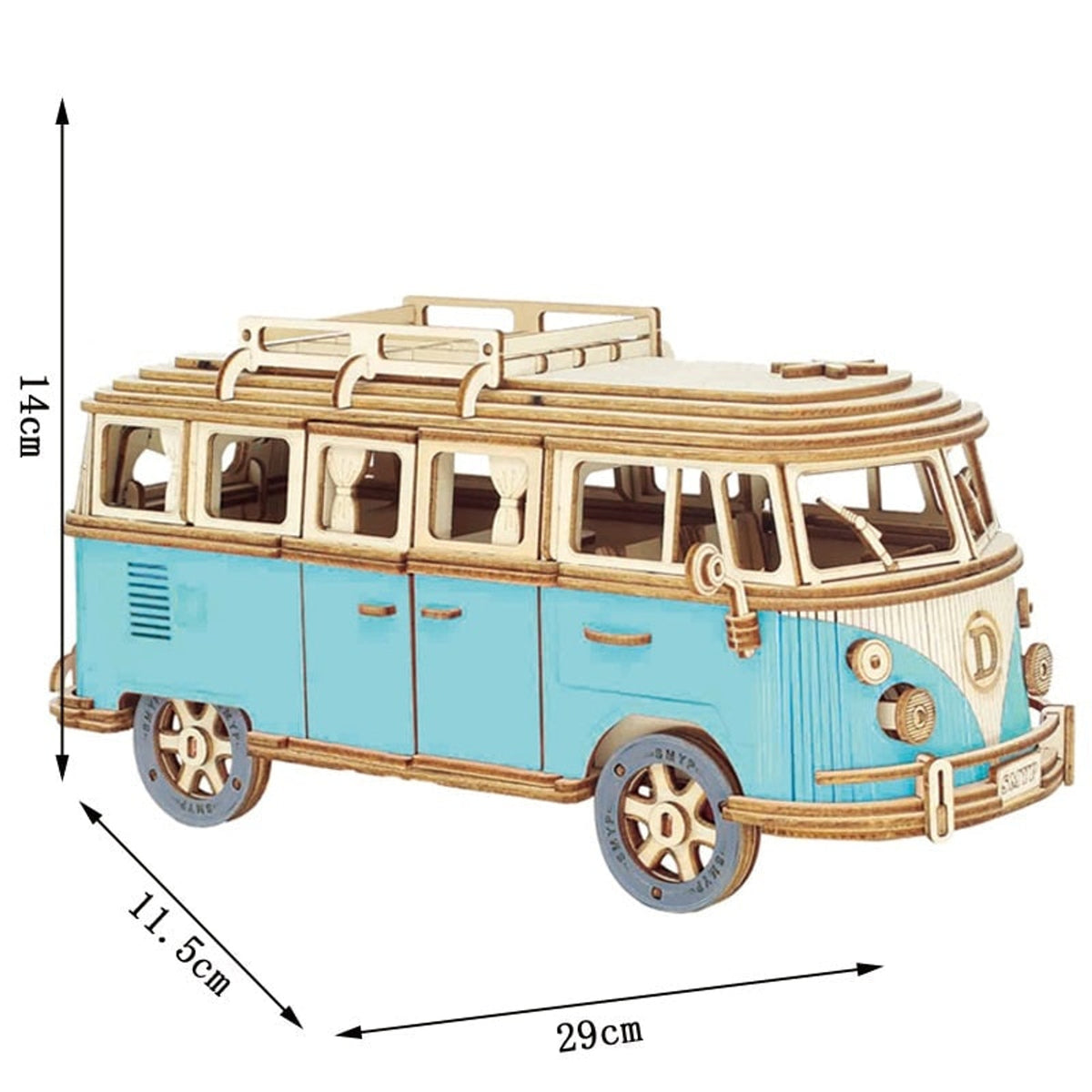 Retro 3D Wooden Puzzle Diy Model Kit For Adults And Teens - Image 5