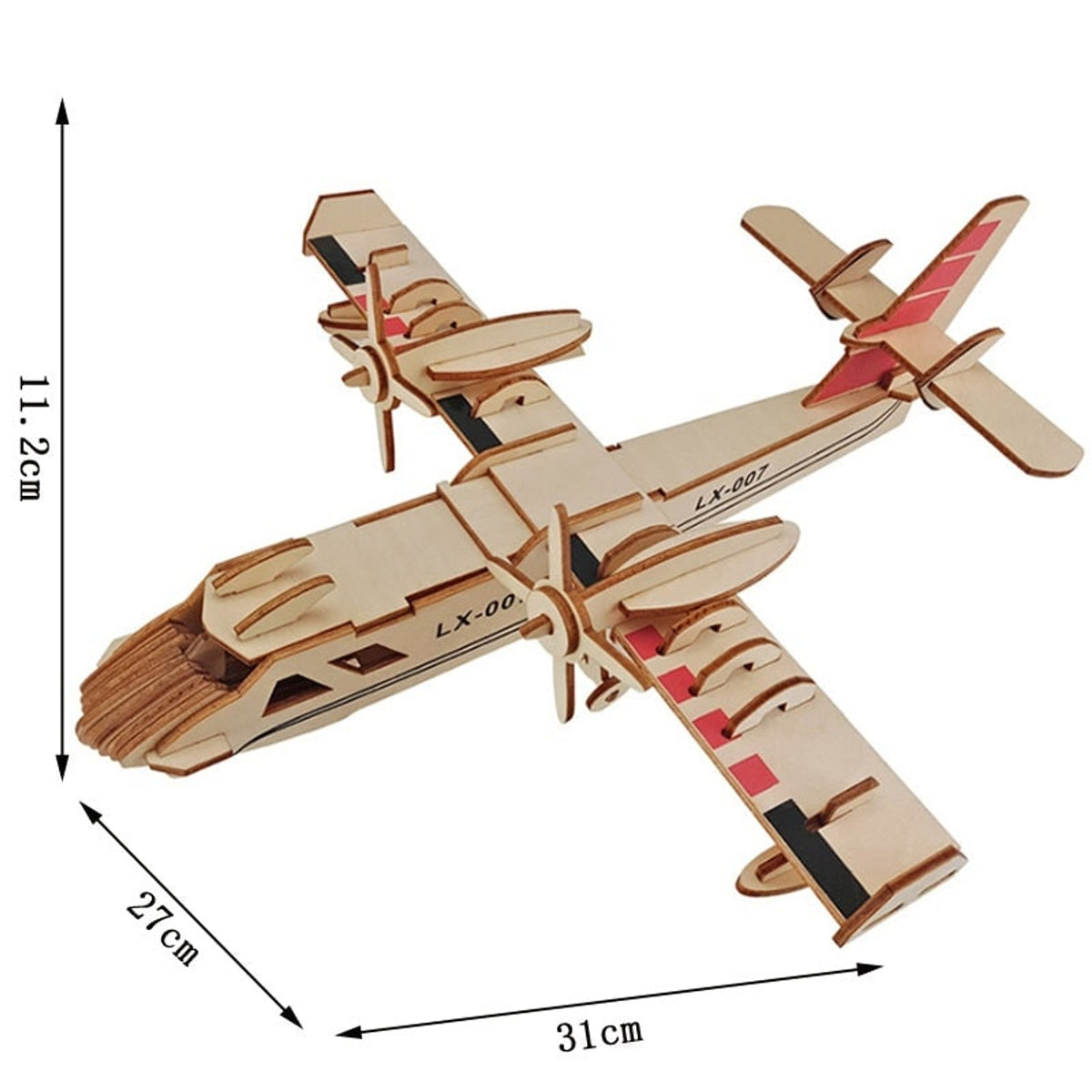 Retro 3D Wooden Puzzle Diy Model Kit For Adults And Teens - Image 7