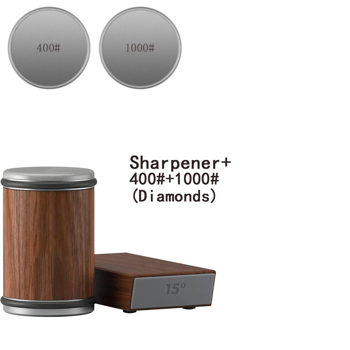 Rolling Knife Sharpener With Dual-Angle Options And Magnetic Storage Bar - Image 2
