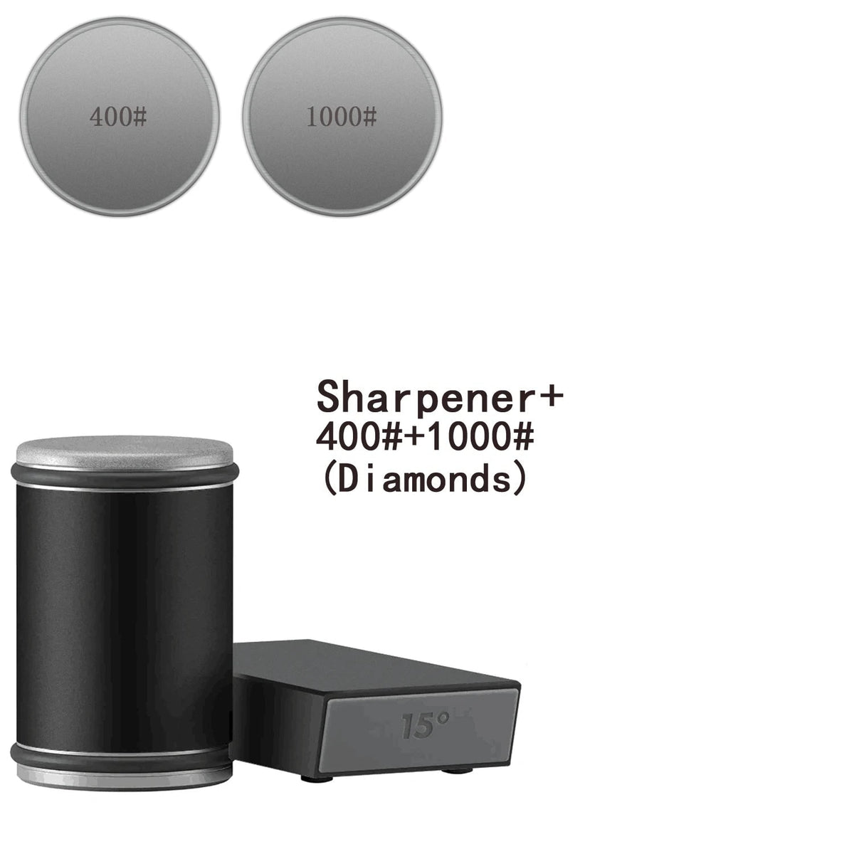 Rolling Knife Sharpener With Dual-Angle Options And Magnetic Storage Bar - Image 3