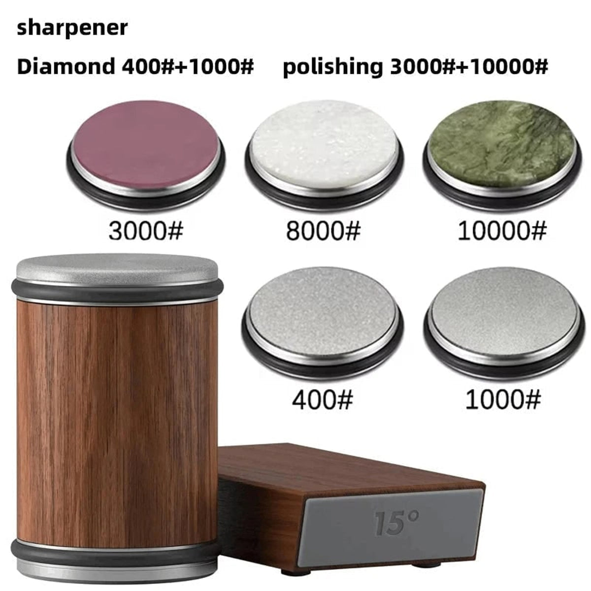 Rolling Knife Sharpener With Dual-Angle Options And Magnetic Storage Bar - Image 12