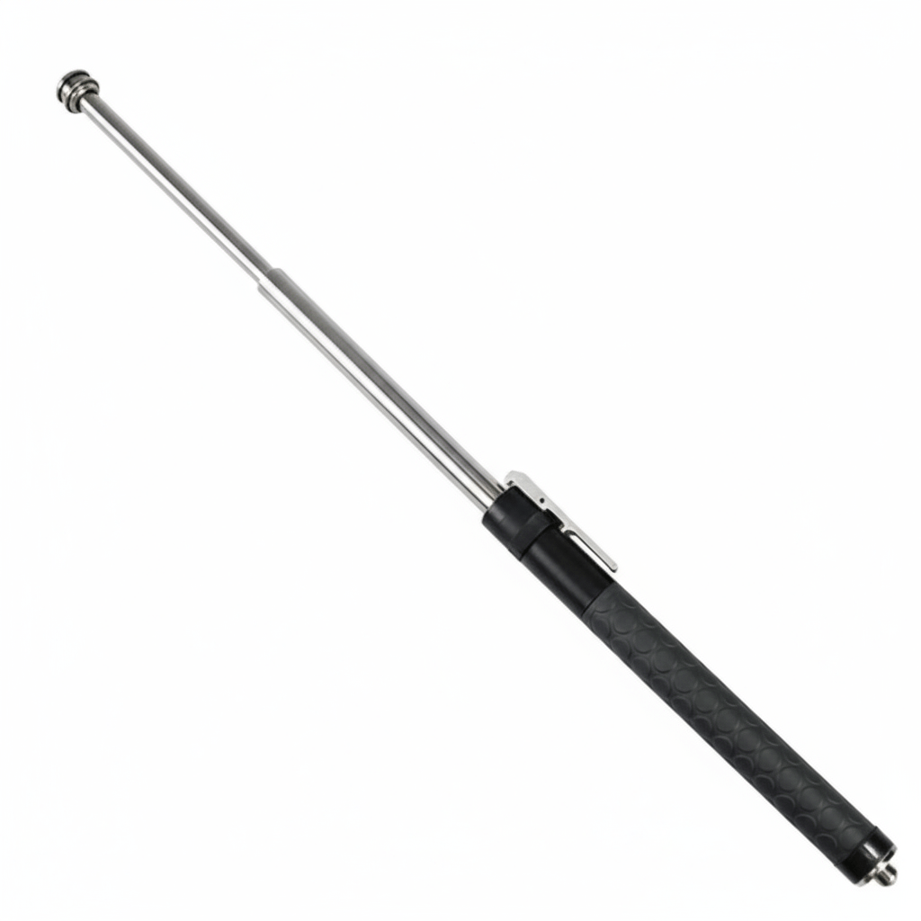 Spring-Loaded Expandable Baton With Glass Breaker For Self Defense And Hiking - Image 11