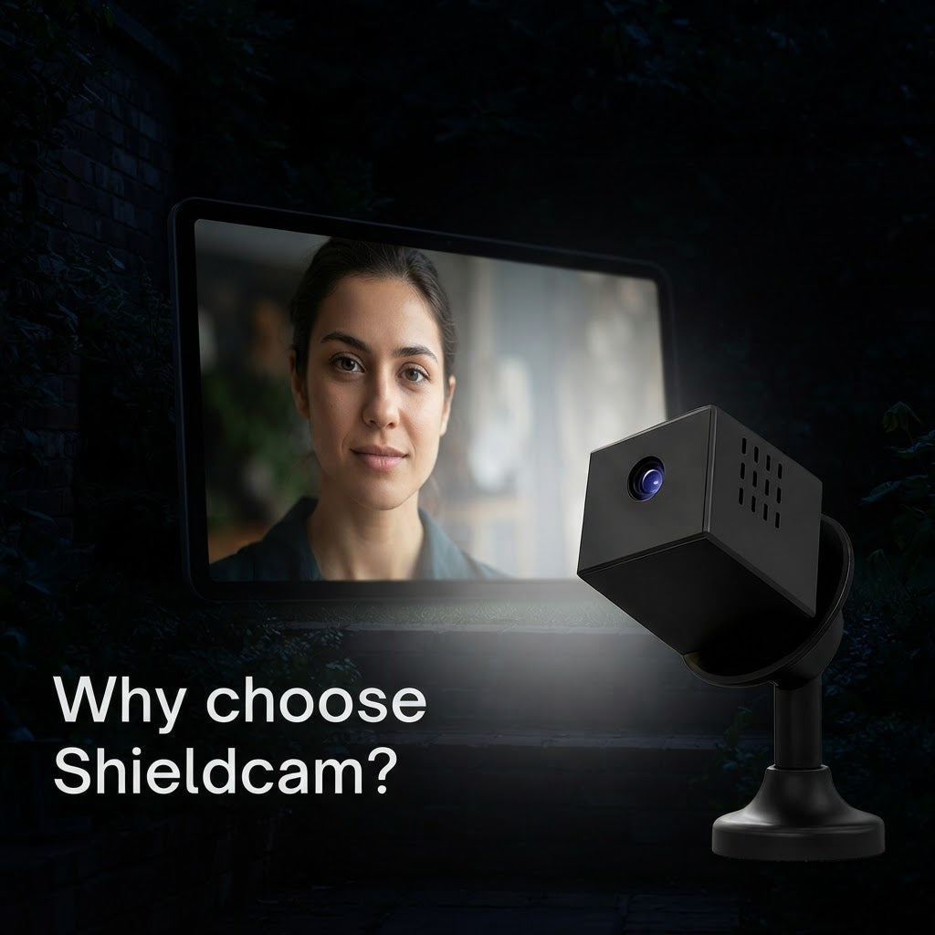 Shieldcam Wireless Security Camera With Solar & Battery Full Color Night Vision - Image 1