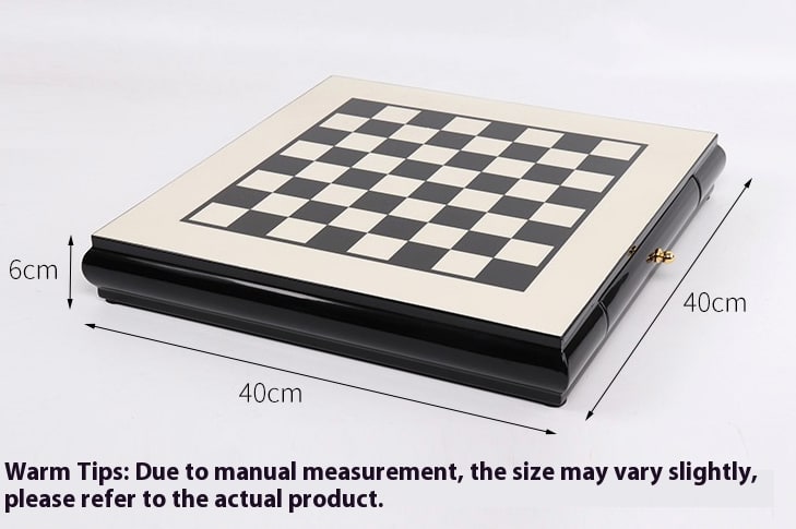 Wooden Chess Set With Zinc Alloy Handcrafted Chess Pieces - Image 6
