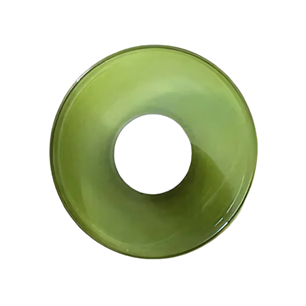 Modern Glass Disc Light with Dual Mounting