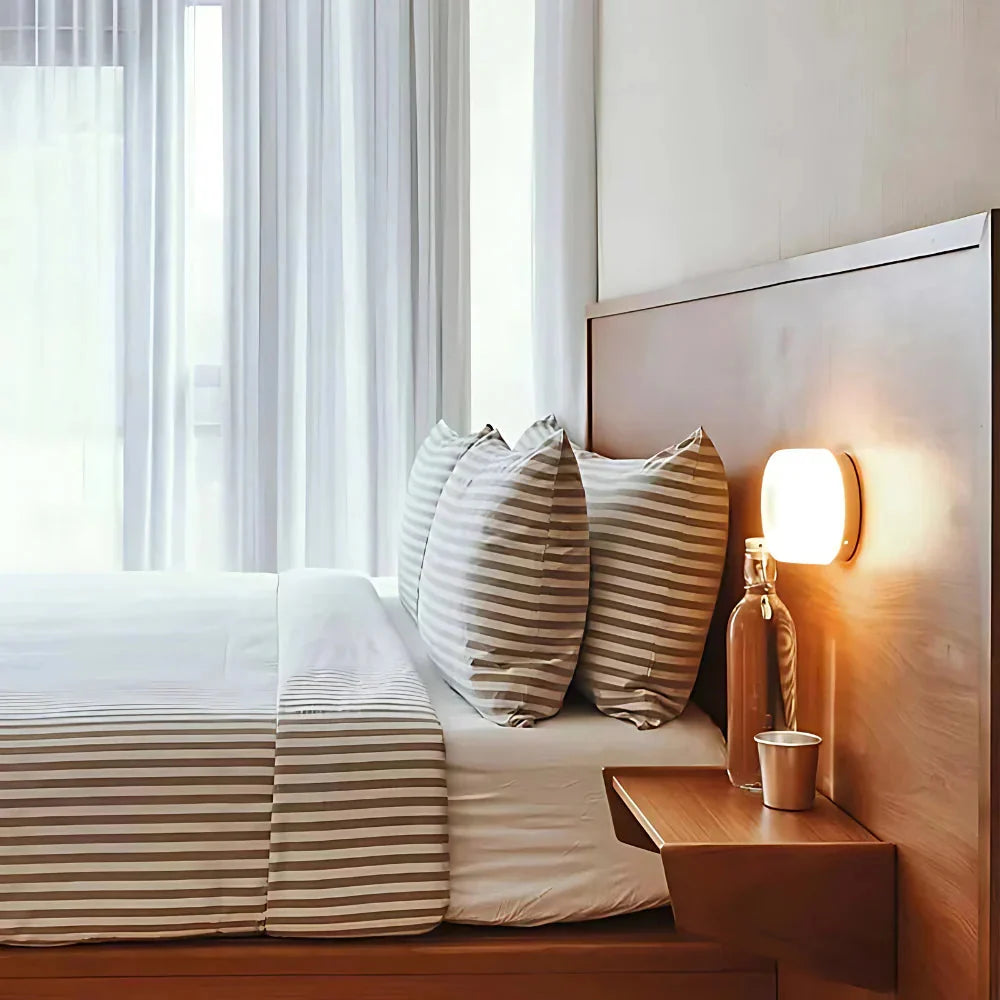 Nordic Acrylic Wall Sconce with Dimple Shade