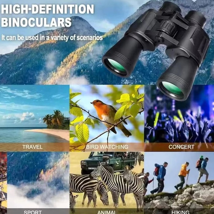 20x Zoom Binoculars With BAK4 Prism And Phone Mount IPX4 Waterproof - Image 9