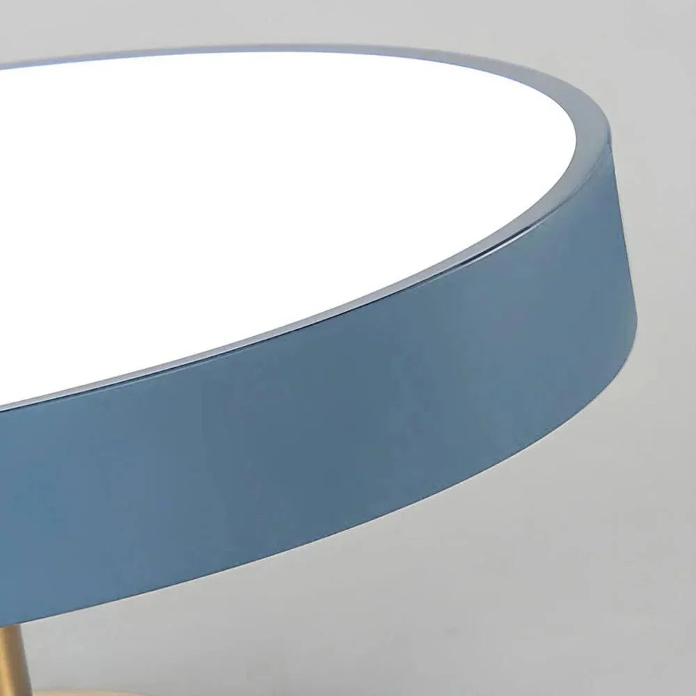 Modern Brass LED Ceiling Light with Acrylic