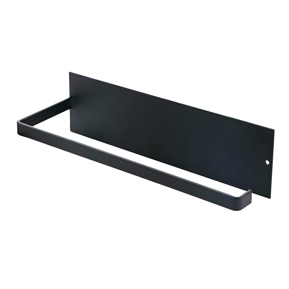 Adhesive Iron Paper Towel Holder with Shelf