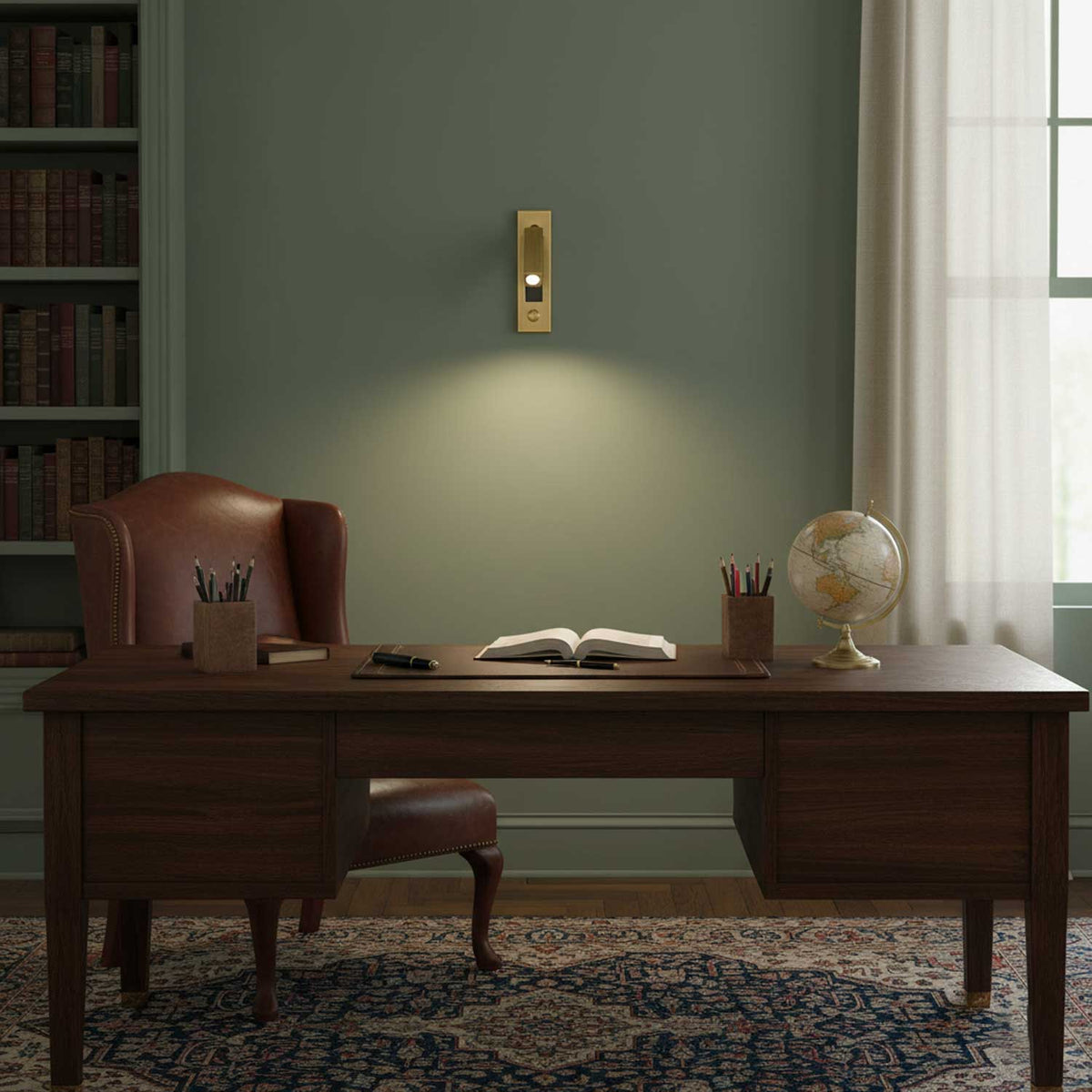 Adjustable Reading Wall Light with Switch