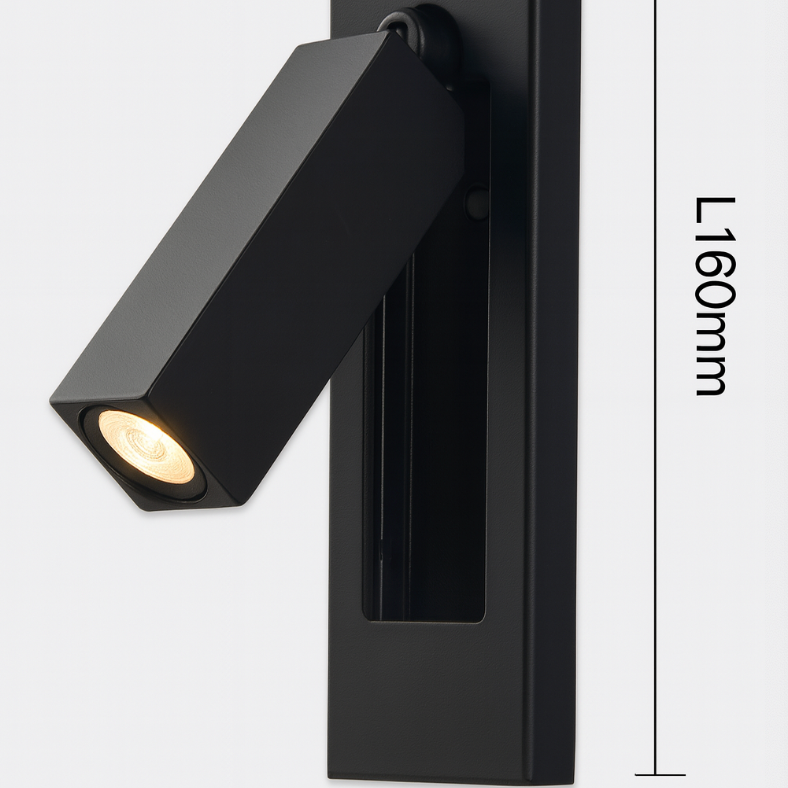 Adjustable Reading Wall Light with Switch