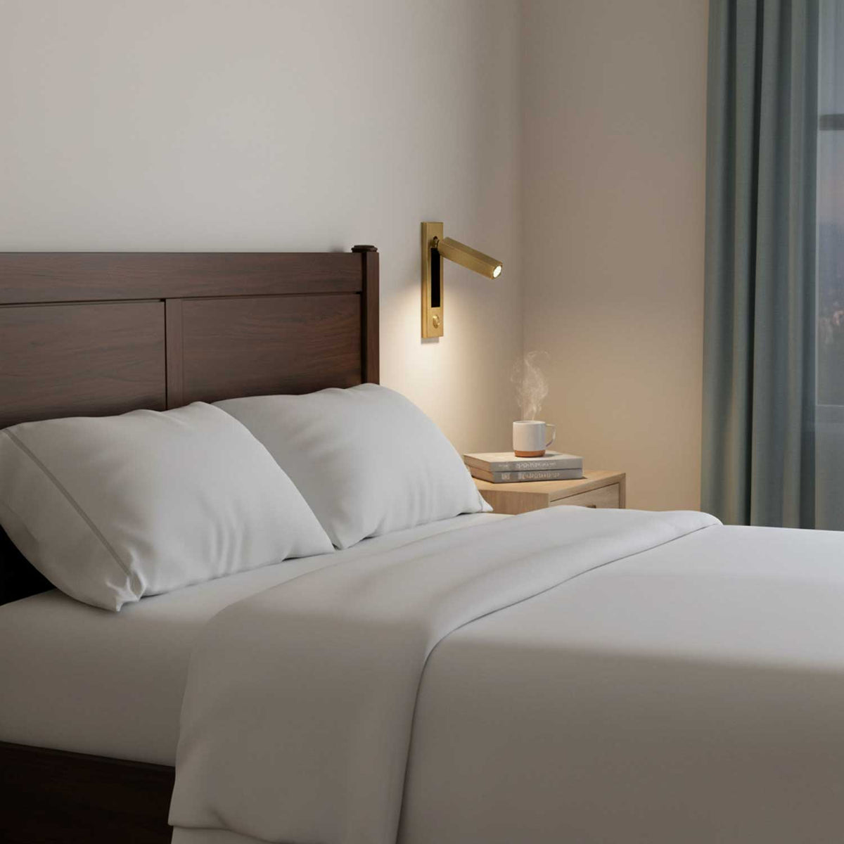 Adjustable Reading Wall Light with Switch