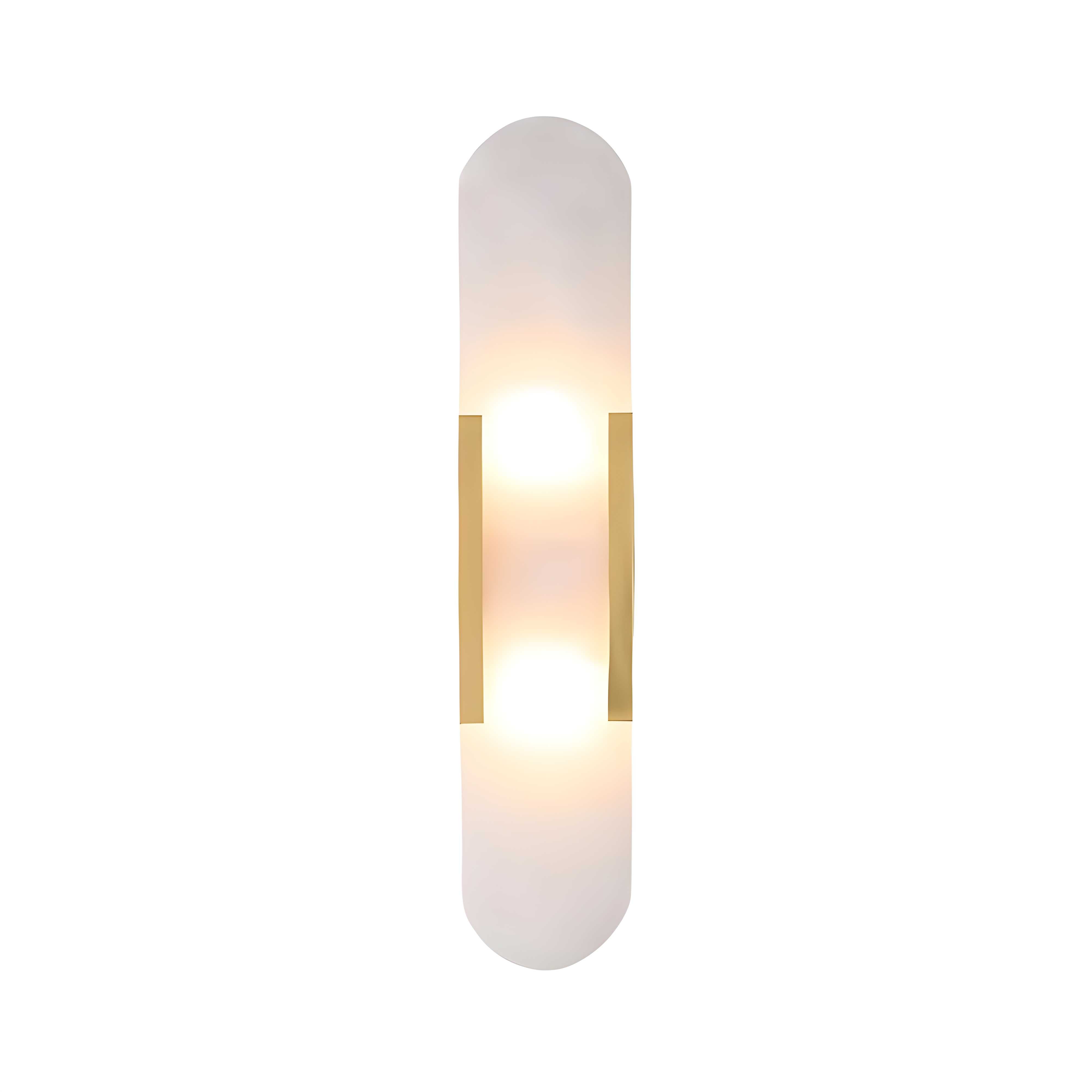Alabaster Marble Wall Sconce with LED Light
