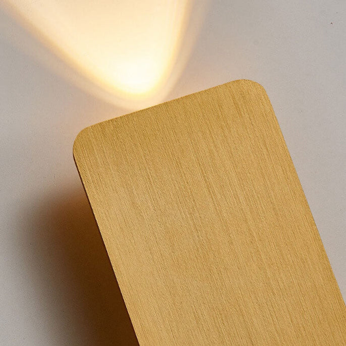 Aluminum Glass Wall Sconce with Up Down Glow