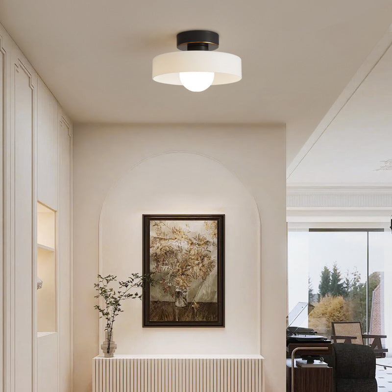 Bauhaus Glass Ceiling Light with Color Modes