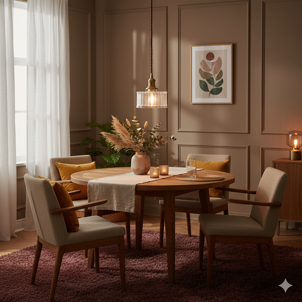 Brass Glass Pendant Light with Textured Shade