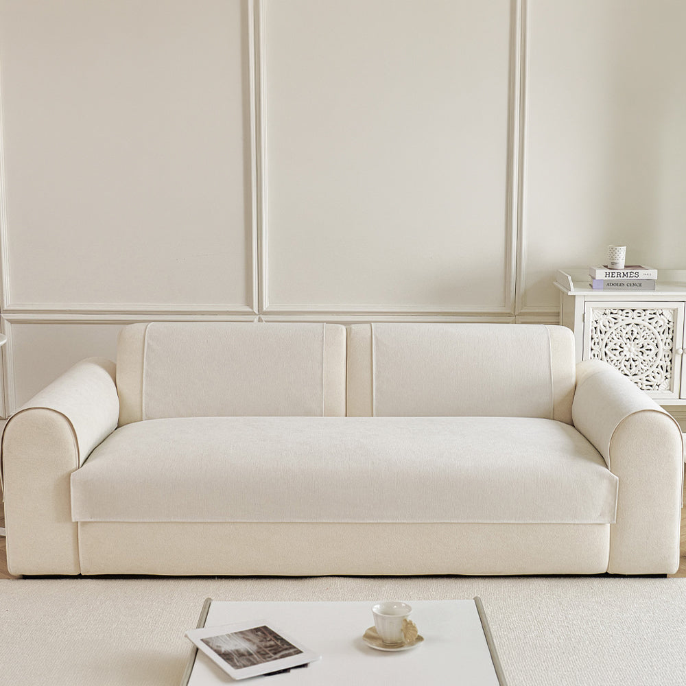 Chenille Sofa Cover with Secure Non-Slip Grip