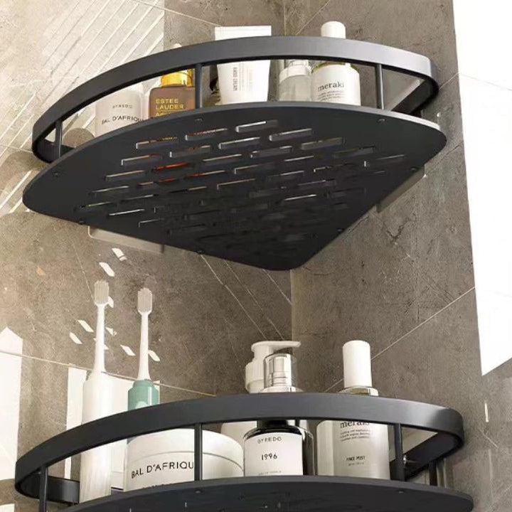 Curved Shower Caddy with Open Frame