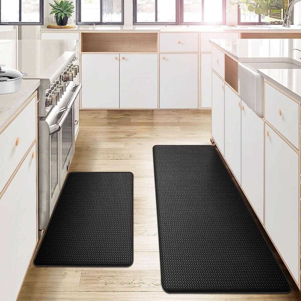 Cushioned Anti-Fatigue Mat with Non-Slip Grip