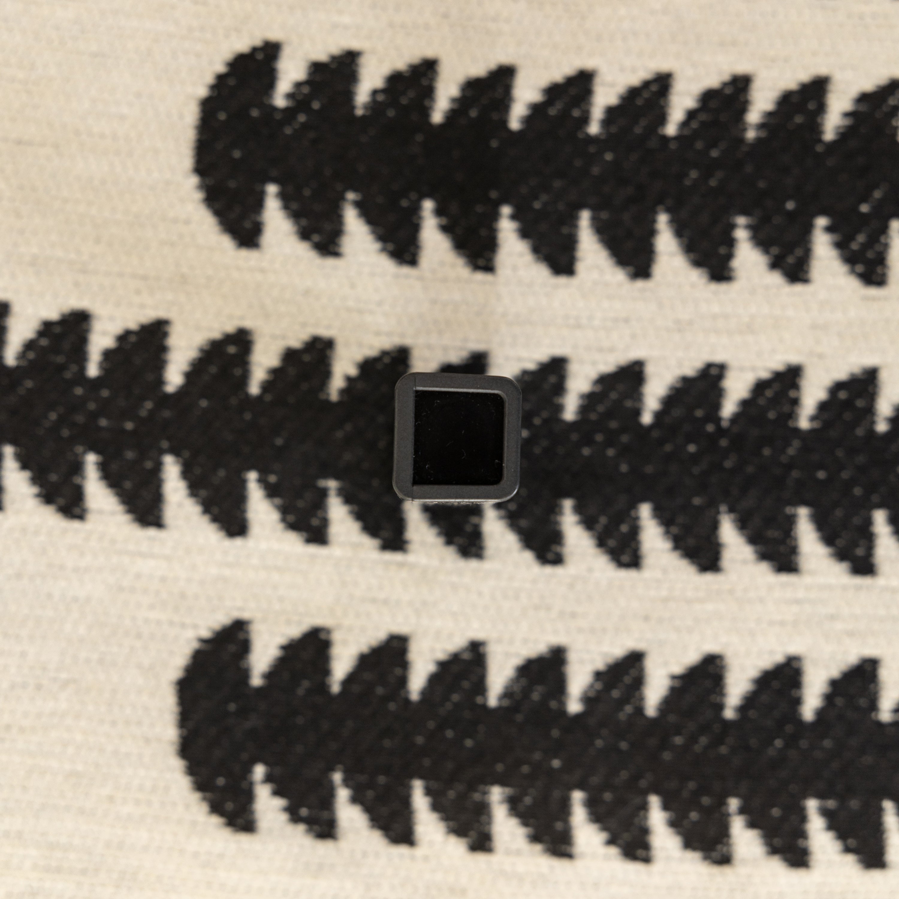 Geometric Chenille Fringed Sofa Cover Throw