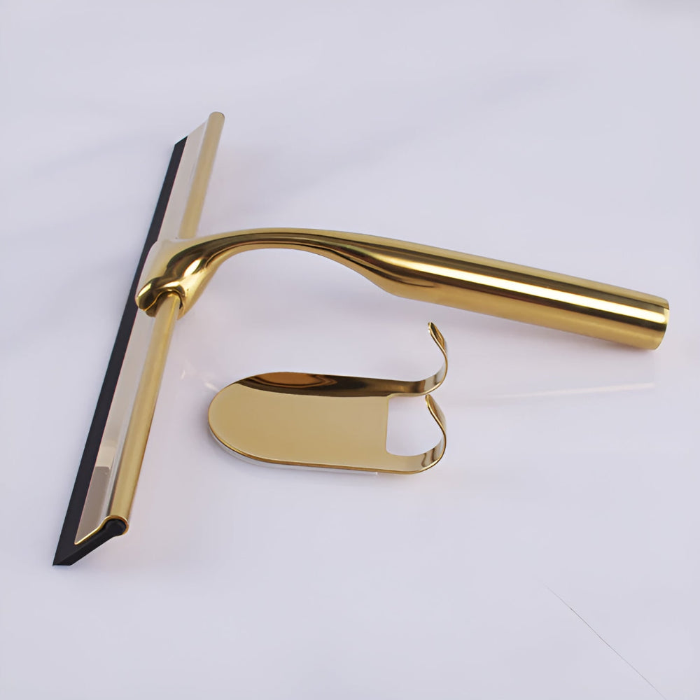 Golden Stainless Steel Squeegee with Hanger
