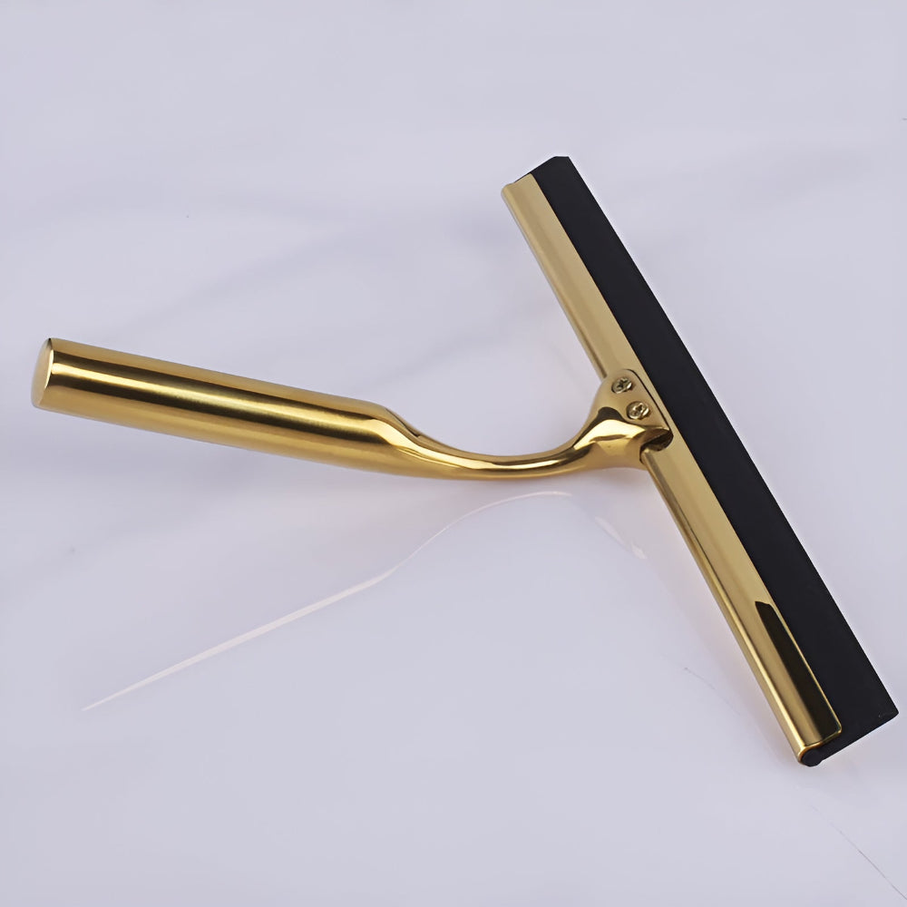 Golden Stainless Steel Squeegee with Hanger