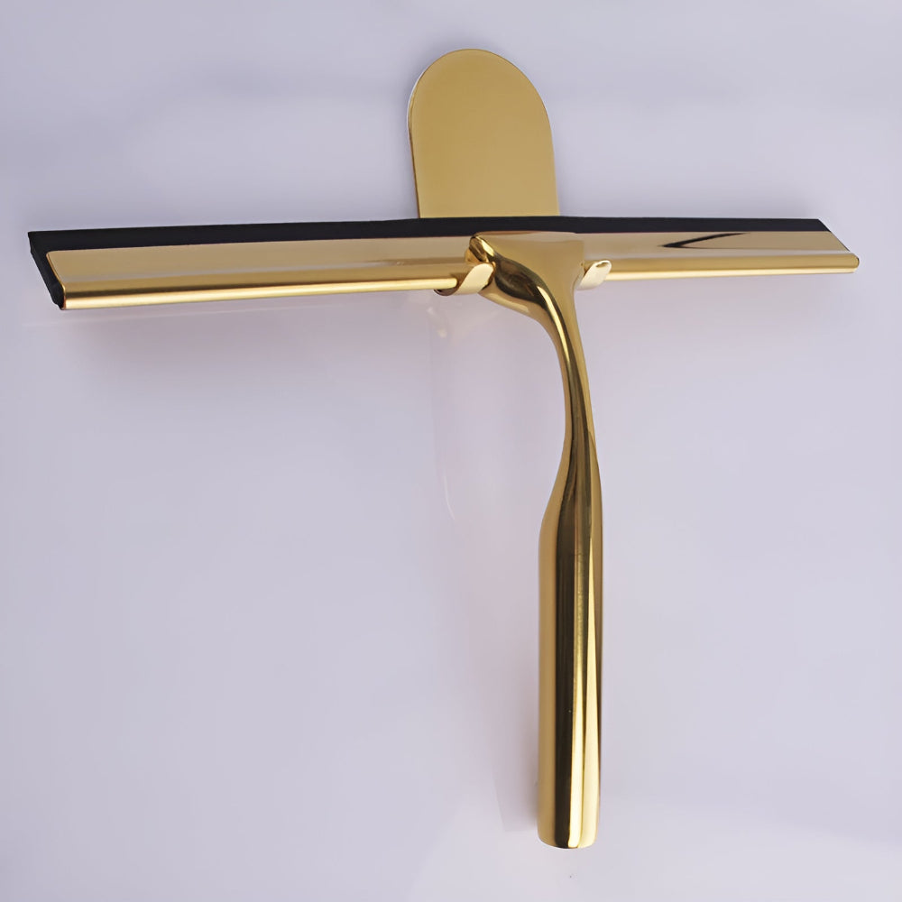 Golden Stainless Steel Squeegee with Hanger
