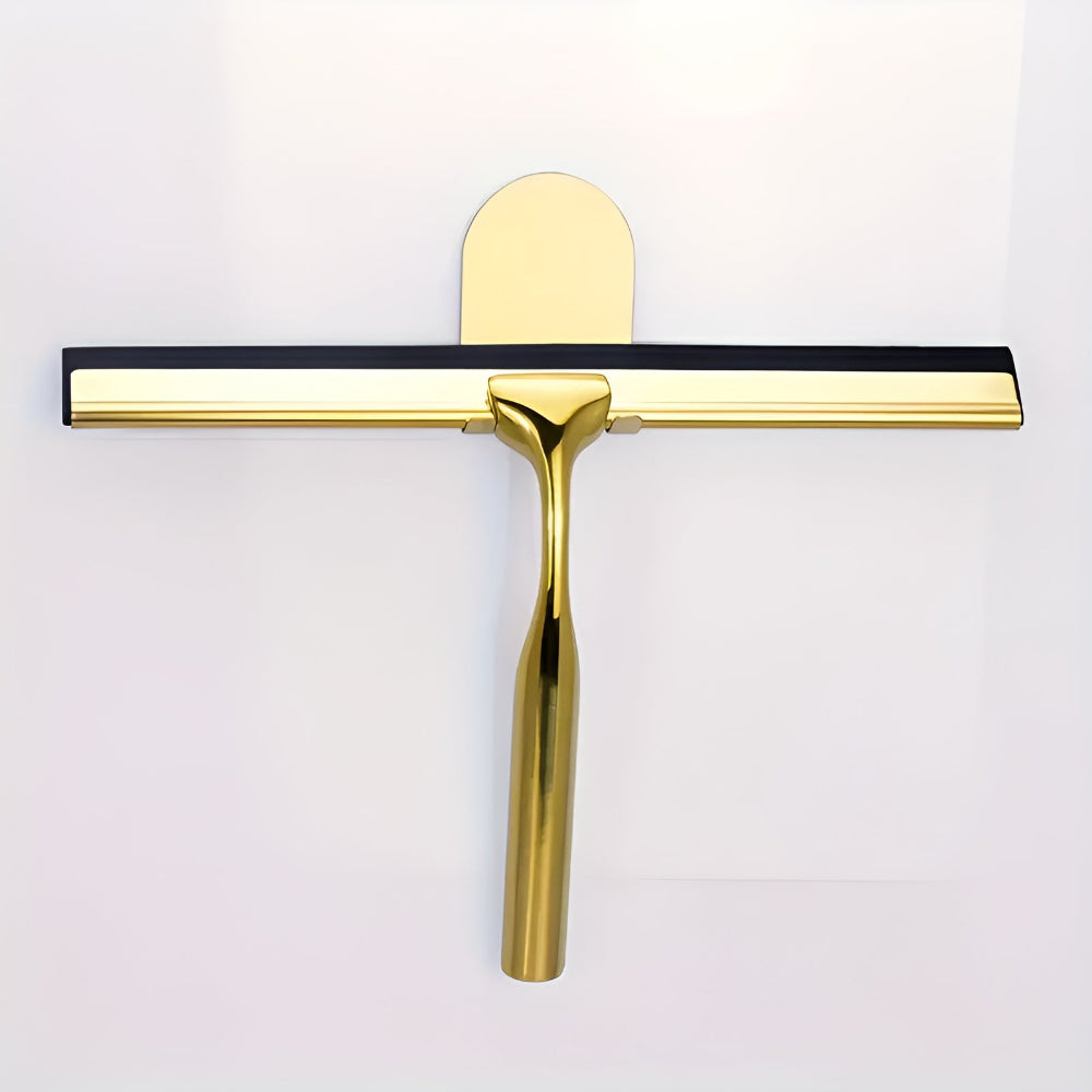 Golden Stainless Steel Squeegee with Hanger