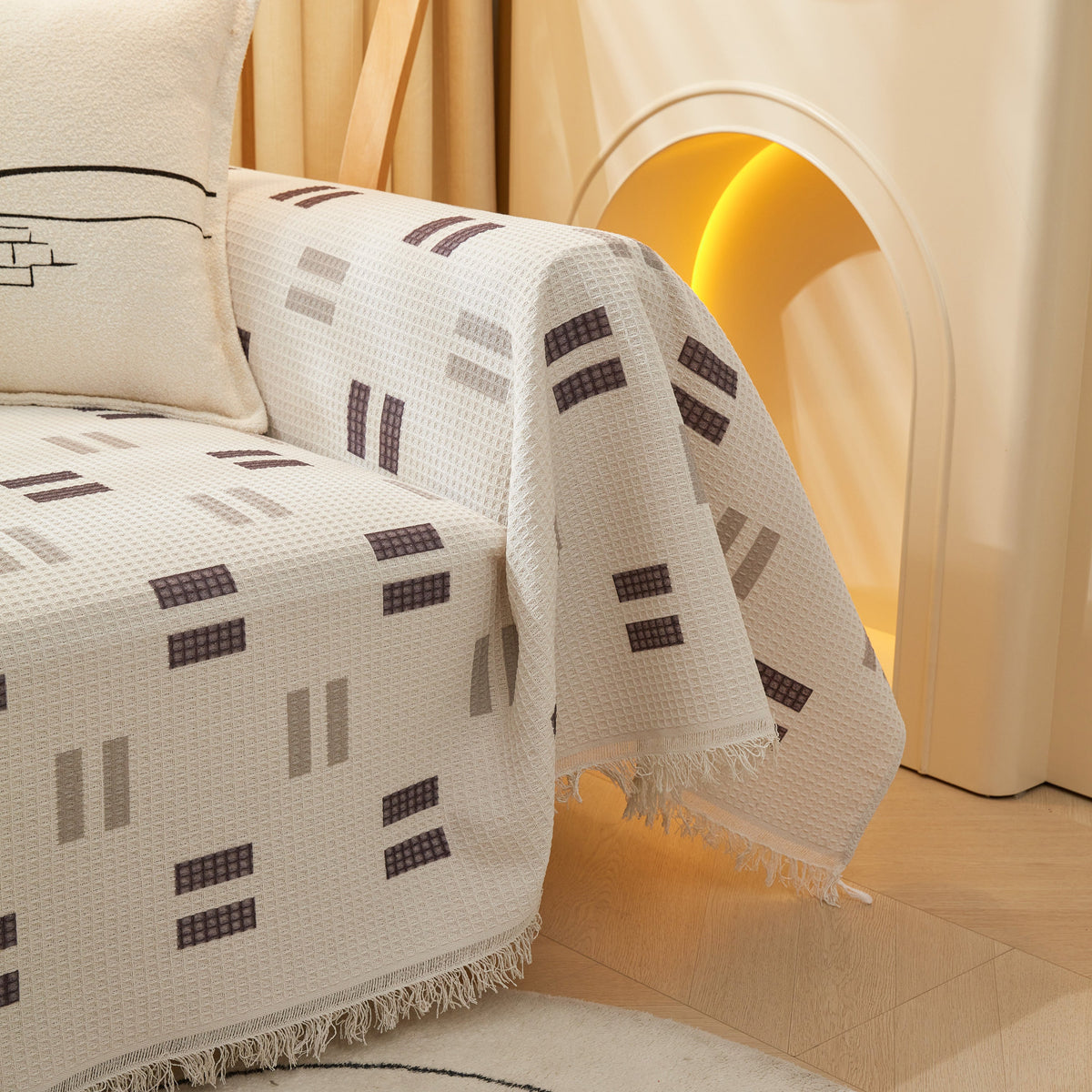 High-Quality Fabric Non-Slip Sofa Cover Throw, Throw Blankets for Couch, Furniture Covers for Pets